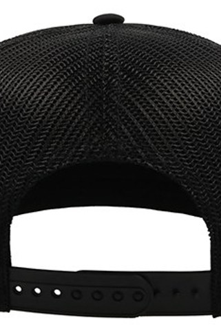 Atlantis ACSN90 - Retro 90s Style Flat Visor 5 Panel Trucker Cap