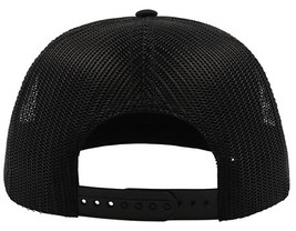 Atlantis ACSN90 - Retro 90s Style Flat Visor 5 Panel Trucker Cap