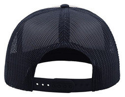 Atlantis ACSN90 - Retro 90s Style Flat Visor 5 Panel Trucker Cap