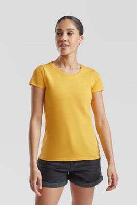 Fruit of the Loom F61372 - LadyFit Classic Crew Neck T-Shirt with Feminine Fit