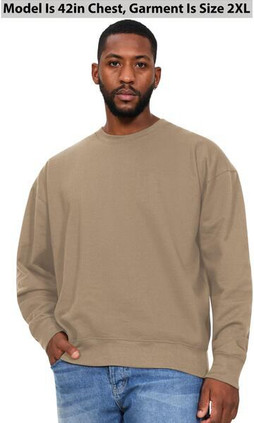 Casual Classics C2400 - Premium Ringspun Cotton-Poly Fleece Sweatshirt