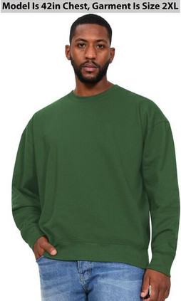 Casual Classics C2400 - Premium Ringspun Cotton-Poly Fleece Sweatshirt