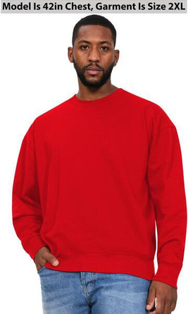 Casual Classics C2400 - Premium Ringspun Cotton-Poly Fleece Sweatshirt