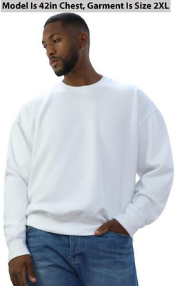 Casual Classics C2400 - Premium Ringspun Cotton-Poly Fleece Sweatshirt