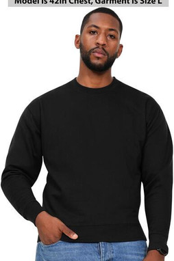 Casual Classics C2400 - Premium Ringspun Cotton-Poly Fleece Sweatshirt