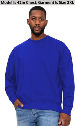 Casual Classics C2400 - Premium Ringspun Cotton-Poly Fleece Sweatshirt