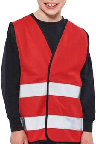 Korntex KXW - High Visibility Reflective Safety Vest for Kids
