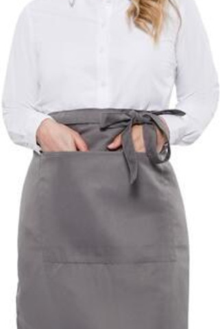 Dennys DDP110 - Eco-Friendly Knee Length Waist Apron with Pocket