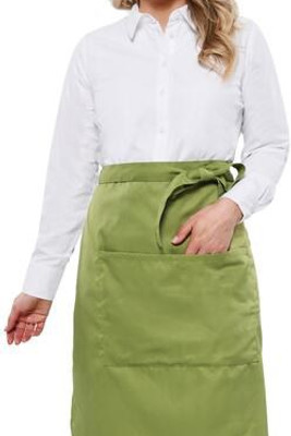 Dennys DDP110 - Eco-Friendly Knee Length Waist Apron with Pocket