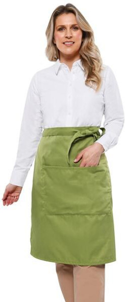 Dennys DDP110 - Eco-Friendly Knee Length Waist Apron with Pocket