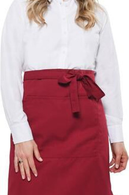 Dennys DDP110 - Eco-Friendly Knee Length Waist Apron with Pocket