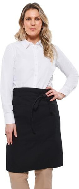 Dennys DDP110 - Eco-Friendly Knee Length Waist Apron with Pocket
