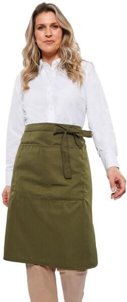 Dennys DDP110 - Eco-Friendly Knee Length Waist Apron with Pocket