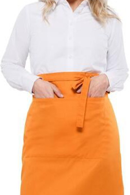 Dennys DDP110 - Eco-Friendly Knee Length Waist Apron with Pocket