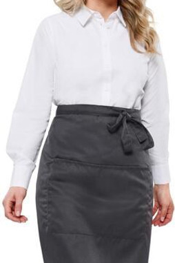 Dennys DDP110 - Eco-Friendly Knee Length Waist Apron with Pocket