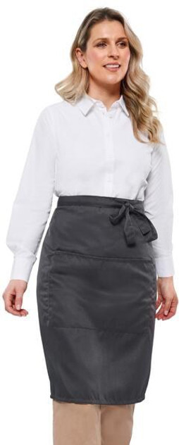 Dennys DDP110 - Eco-Friendly Knee Length Waist Apron with Pocket