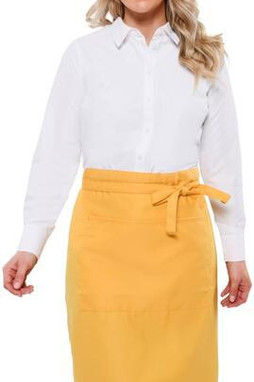 Dennys DDP110 - Eco-Friendly Knee Length Waist Apron with Pocket