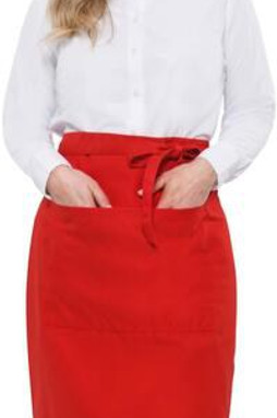Dennys DDP110 - Eco-Friendly Knee Length Waist Apron with Pocket
