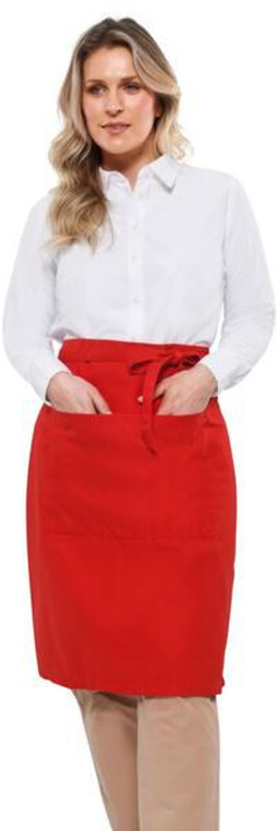 Dennys DDP110 - Eco-Friendly Knee Length Waist Apron with Pocket