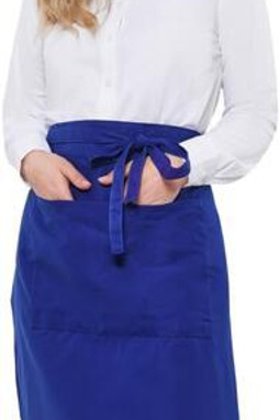 Dennys DDP110 - Eco-Friendly Knee Length Waist Apron with Pocket