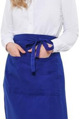 Dennys DDP110 - Eco-Friendly Knee Length Waist Apron with Pocket