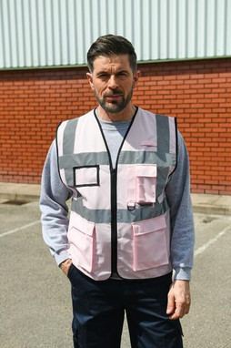 Korntex KXEXEC - High Visibility Executive Safety Vest with Pockets