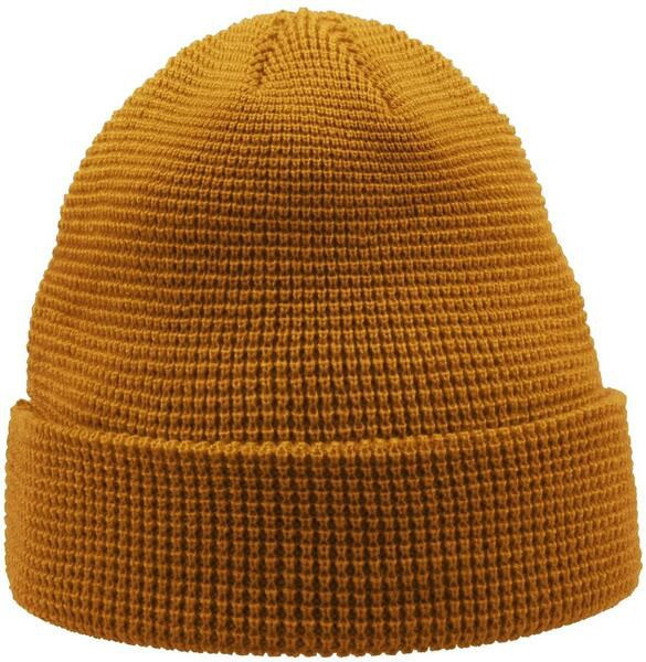 Atlantis ACBLOG - Chunky Waffle Knit Beanie with Dual Style