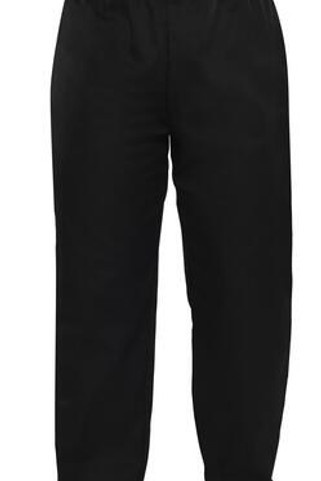 AFD By Dennys DDC15 - Unisex Classic Fit Chef Trousers with Elastic Waist