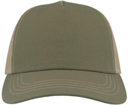 Atlantis ACRCAN - Trendy 5 Panel Cotton Canvas Trucker Cap