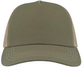 Atlantis ACRCAN - Trendy 5 Panel Cotton Canvas Trucker Cap