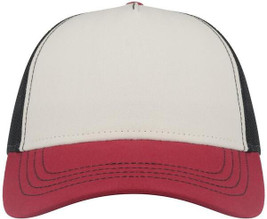 Atlantis ACRCAN - Trendy 5 Panel Cotton Canvas Trucker Cap