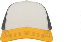 Atlantis ACRCAN - Trendy 5 Panel Cotton Canvas Trucker Cap