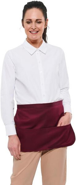 BonChef B760 - Durable Poly-Cotton Waist Apron with Large Pocket