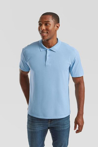Fruit of the Loom F63050 - Classic Fit 100% Cotton Polo Shirt for Men