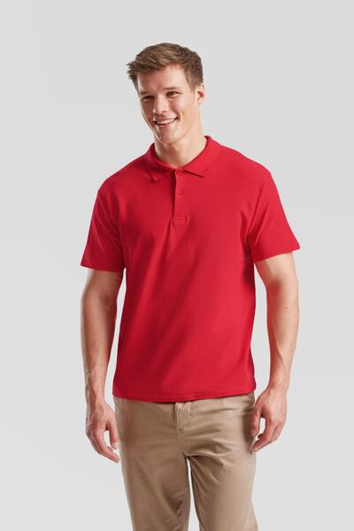 Fruit of the Loom F63050 - Classic Fit 100% Cotton Polo Shirt for Men