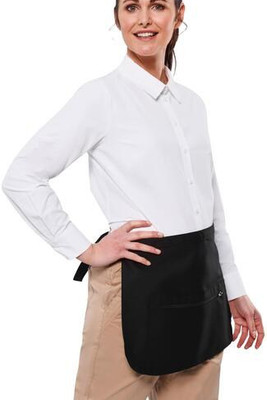 BonChef B761 - Durable Poly-Cotton Waist Apron with Zipper Pocket