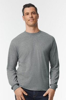 GILDAN HAMMER GH400 - Premium Heavyweight Long Sleeve Workwear T-Shirt