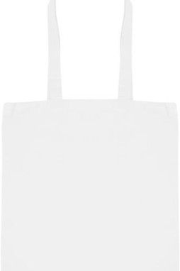 Absolute Apparel AA550 - Eco-Friendly and Reusable Long Handle Cotton Shopper Bag