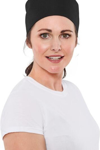 BonChef B801 - Durable Polycotton Chef Skull Cap with Elastic Fit