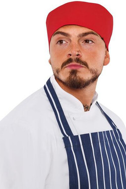 BonChef B801 - Durable Polycotton Chef Skull Cap with Elastic Fit