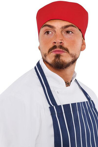 BonChef B801 - Durable Polycotton Chef Skull Cap with Elastic Fit