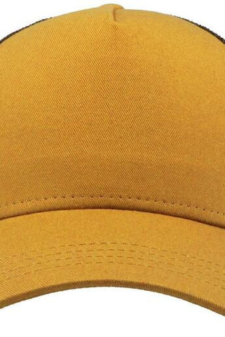 Atlantis ACRAPC - Premium Cotton 5-Panel Trucker Cap with Mesh