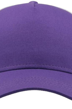 Atlantis ACRAPC - Premium Cotton 5-Panel Trucker Cap with Mesh