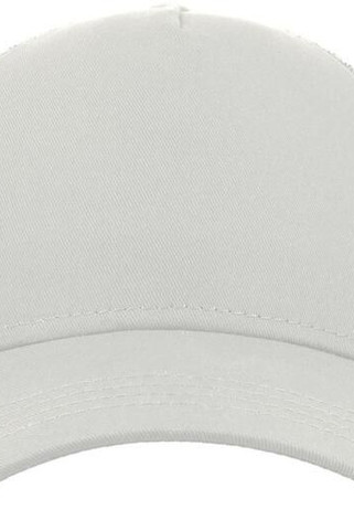 Atlantis ACRAPC - Premium Cotton 5-Panel Trucker Cap with Mesh