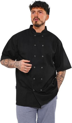 BonChef B102 - Professional Unisex Short Sleeve Chef Jacket