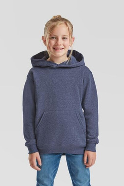 Fruit of the Loom F62043 - Durable Kids Fleece Pullover Hoodie with Pouch Pocket