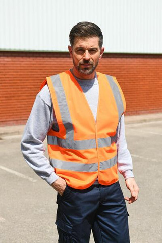 Korntex KXVEST - Premium High Visibility Reflective Safety Vest