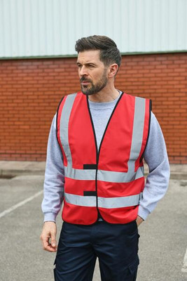 Korntex KXVEST - Premium High Visibility Reflective Safety Vest