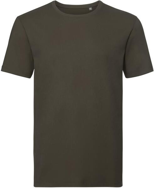 Russell Pure Organic R108M - Premium Organic Cotton Men's Crew Neck T-Shirt