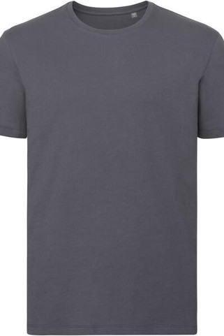 Russell Pure Organic R108M - Premium Organic Cotton Mens Crew Neck T-Shirt